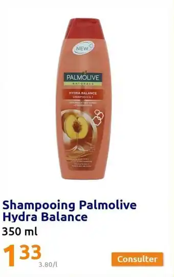 Action PALMOLIVE shampooing palmolive hydra balance offre