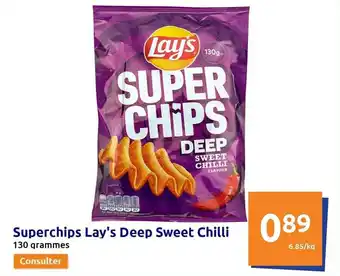 Action LAY'S superchips lay's deep sweet chilli offre