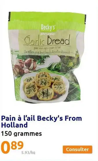 Pain à l'ail becky's from holland