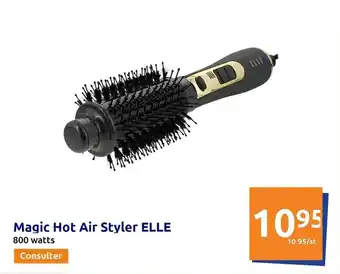 Action Magic hot air styler ELLE offre