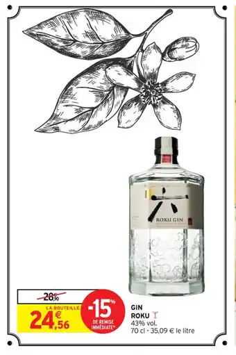 Intermarché Gin roku offre