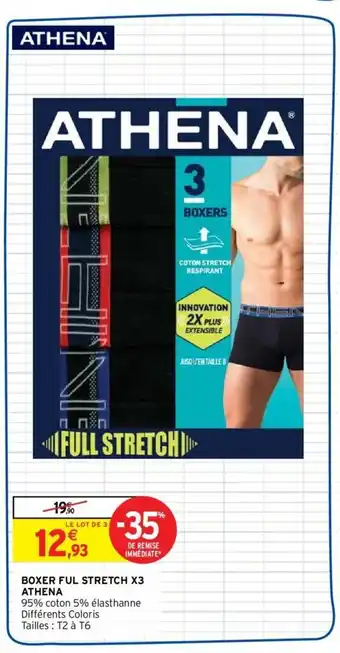 ATHENA boxer ful stretch X3