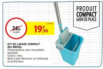 Intermarché Kit de lavage compact big bross offre