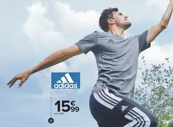 Carrefour T-shirt adidas homme offre