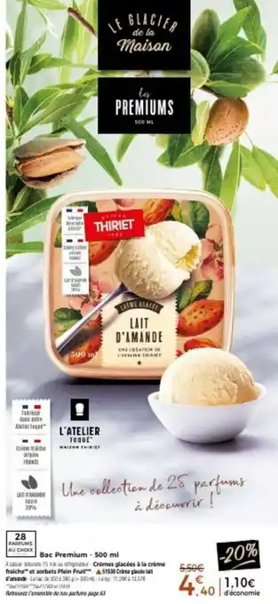 Thiriet Bac premium - 500 ml offre