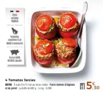 Thiriet 4 tomates farcies offre