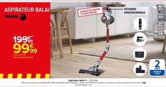 Carrefour Drive Aspirateur balai offre