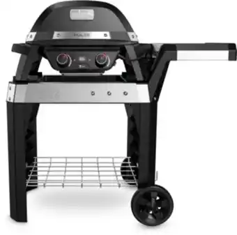 Boulanger Barbecue électrique weber pulse 2000 noir avec chariot offre