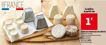 Auchan Foire aux fromages de chèvre offre