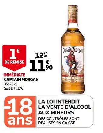 Auchan Captain morgan captain morgan offre