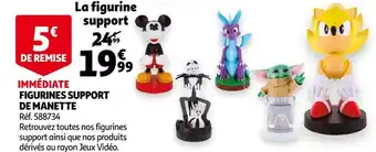 Auchan Figurines support de manette offre