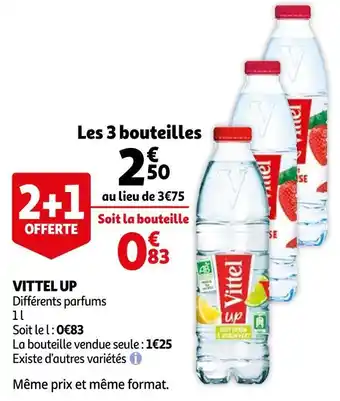 Auchan Vittel vittel up offre