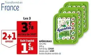 Auchan Apérivrais apérivrais offre