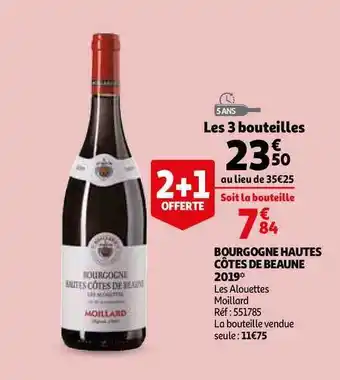 Bourgogne 2019 Les Alouettes Moillard
