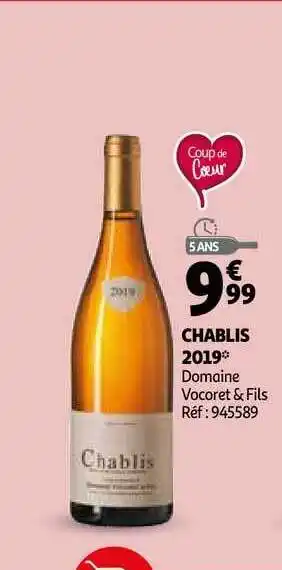 Chablis 2019 Domaine Vocoret & Fils