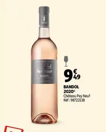 Auchan Direct Bandol 2020 Château Pey Neuf offre