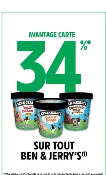 Intermarché Hyper Ben & jerry's offre