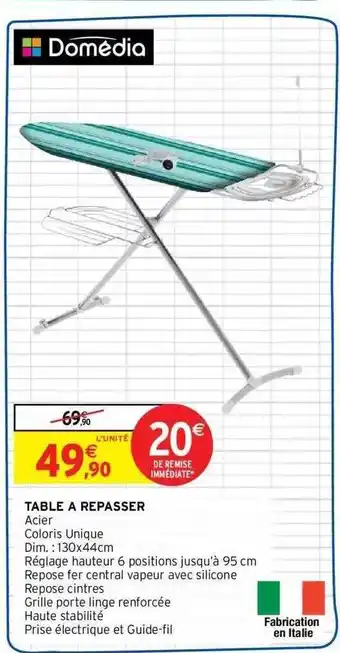 Intermarché Hyper Table à repasser offre