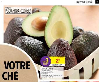 Intermarché Hyper Avocat affine offre