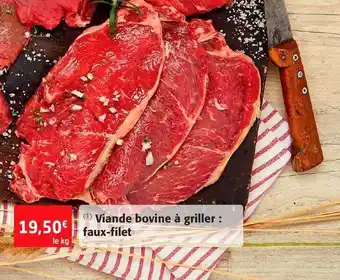 Colruyt Viande Bovine à Griller : Faux-filet offre