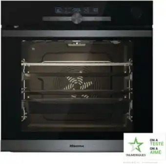 Boulanger Four encastrable fonction vapeur hisense bsa66334pg offre