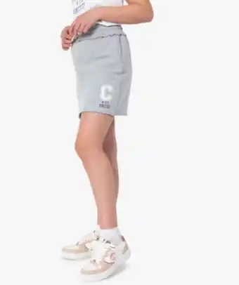 Gémo Jupe fille en maille jogging à large ceinture élastiquée - camps united vue1 - camps united - gemo offre