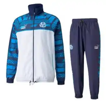Footkorner Survêtement om héritage king 2022 - bleu/blanc offre