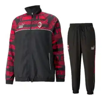 Footkorner Survêtement milan ac heritage king 2022 - noir/rouge offre