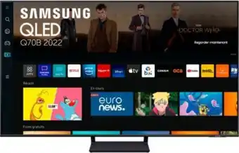 Boulanger Tv qled samsung qe55q70b offre