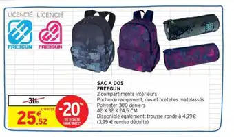 FREEGUN sac a dos