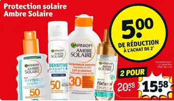 Kruidvat AMBRE SOLAIRE protection solaire offre