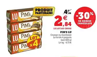 Hyper U Pim's Lu offre