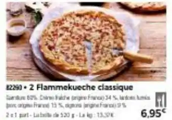 Thiriet 2 flammekueche classique offre