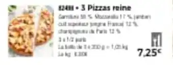 Thiriet 3 pizzas reine offre