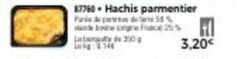 Thiriet Hachis parmentier offre