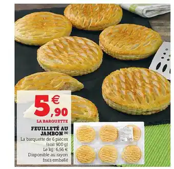 Feuilleté Au Jambon