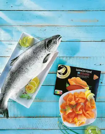 Auchan SAUMON FUMÉ offre