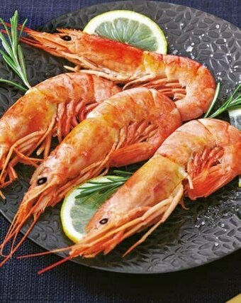 Auchan GAMBAS ROUGES D'ARGENTINE SAUVAGES ENTIÈRES CRUES CONGELÉES offre