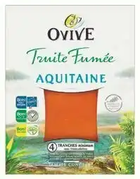 Auchan TRUITE FUMÉE D'AQUITAINE offre