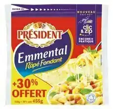 Auchan EMMENTAL RÂPÉ offre