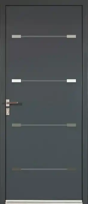 PORTE D’ENTRÉE ALUMINIUM DÉTROIT