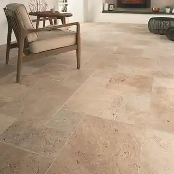 Brico Dépôt PIERRE NATURELLE TRAVERTIN MULTI-FORMATS offre