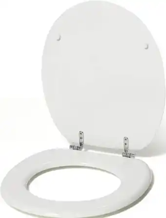 Bon plan sur l'abattant WC bois blanc