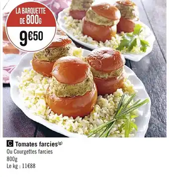 Tomates farcies