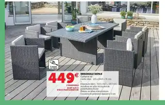 Hyper U Ensemble Repas offre