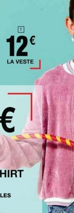 Cora x Carrefour Veste offre