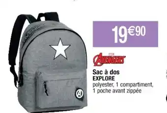 Cora x Carrefour Sac à dos explore offre