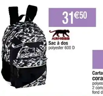 Cora x Carrefour Sac à dos offre