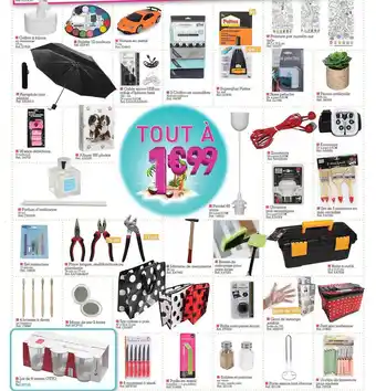 Kandy Coffret à bijoux, parapluie noir pliable, 20 sacs déjections, parfum d'ambiance, set manicure, 4 brosse à dents, lot de 6 ver offre