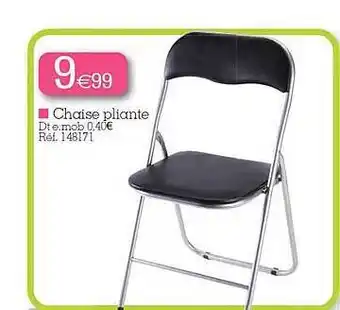 Kandy Chaise pliante offre